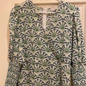 Never Fully Dressed gorgeous printed wrap dress.